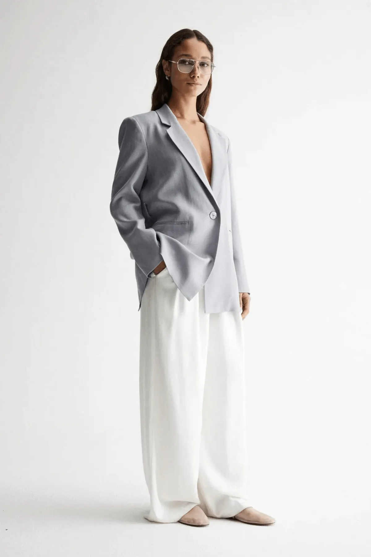 MARBELLA BLAZER SEA MIST