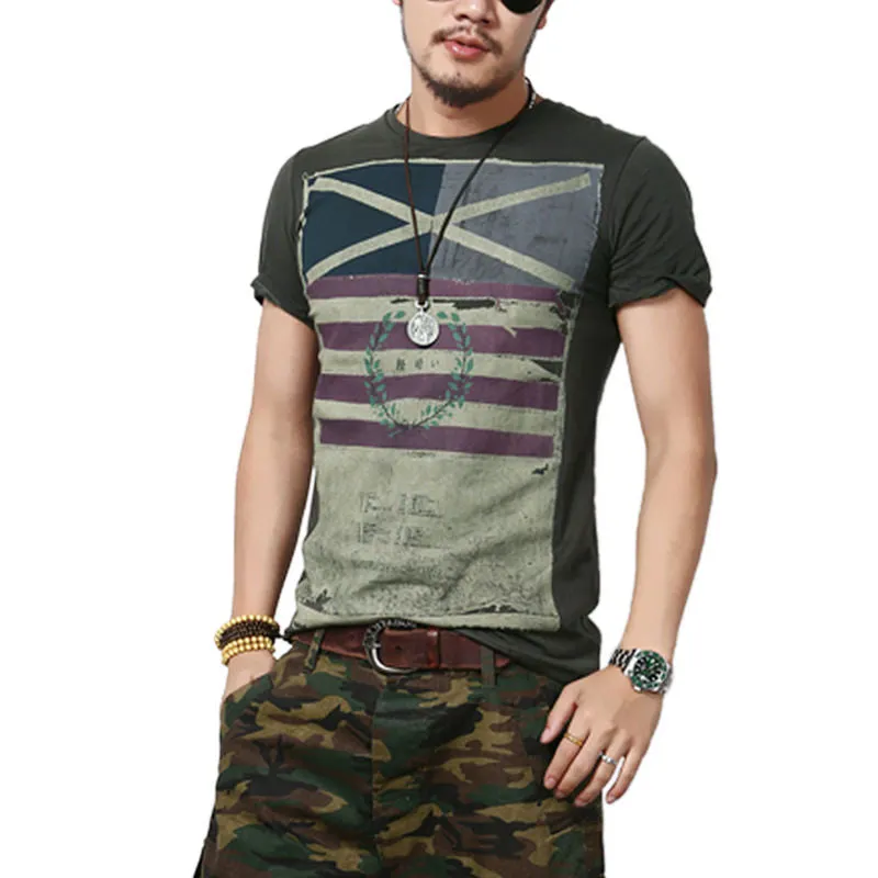 New Men's Summer Short Sleeve T-shirt