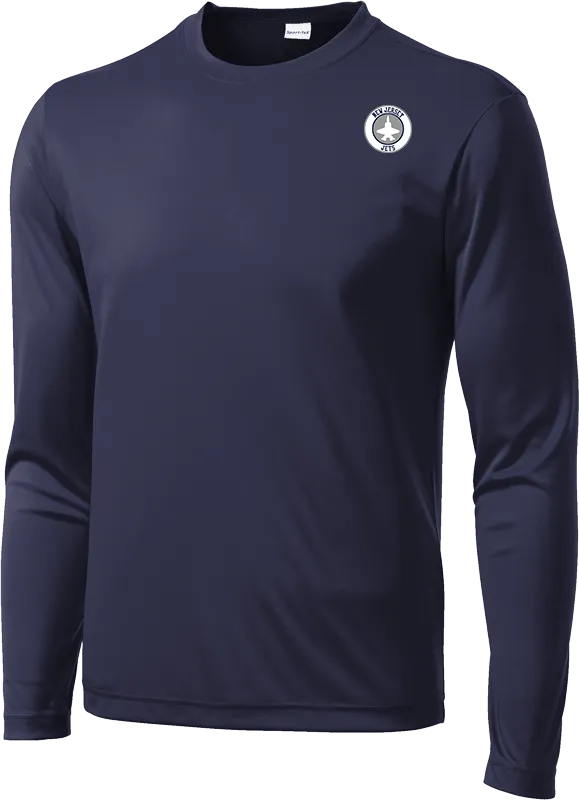 NJ Jets Long Sleeve PosiCharge Competitor Tee