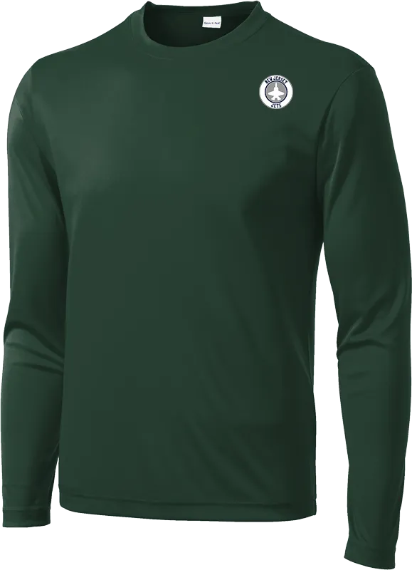 NJ Jets Long Sleeve PosiCharge Competitor Tee