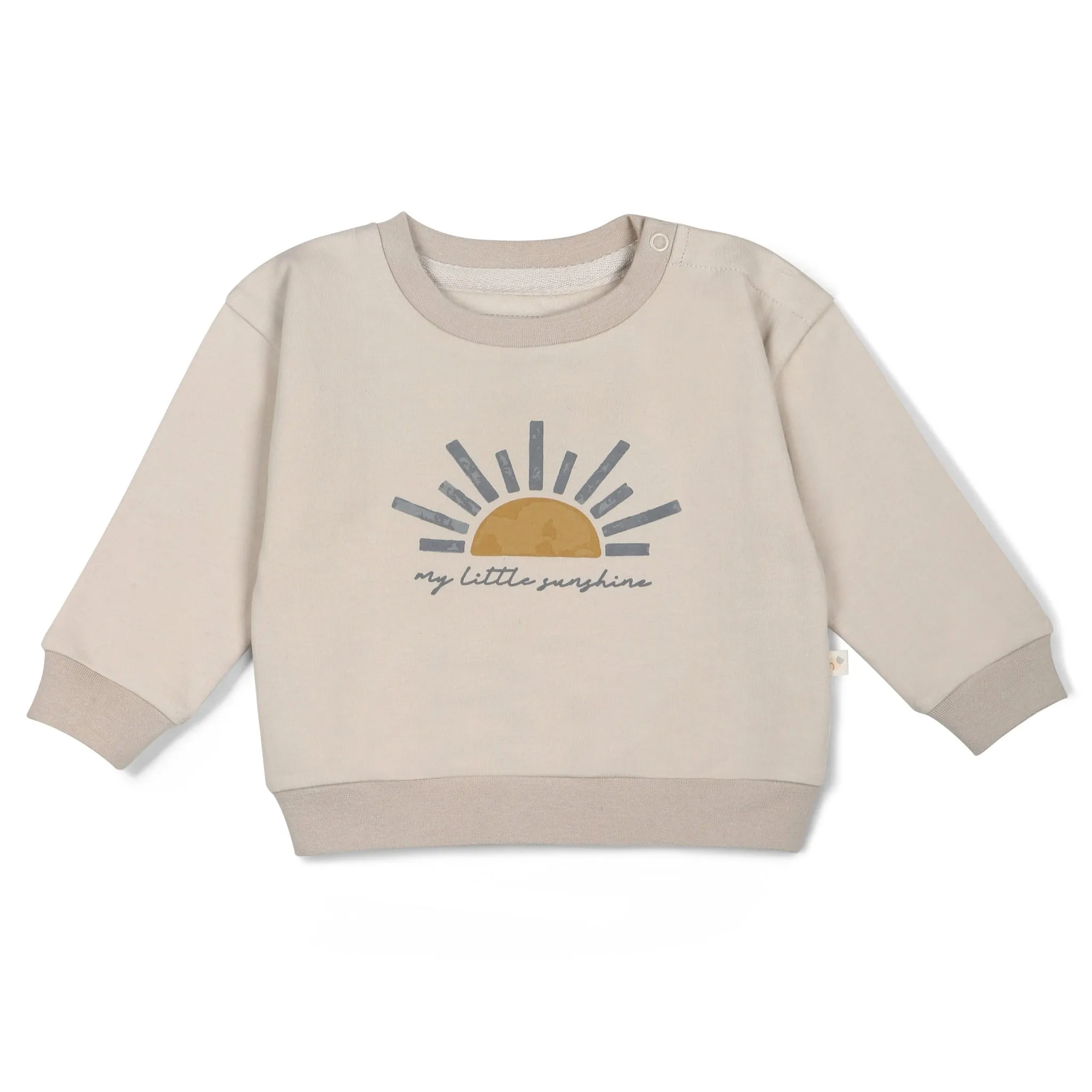 Organic Fleece Sweatshirt - My Little Sunshine