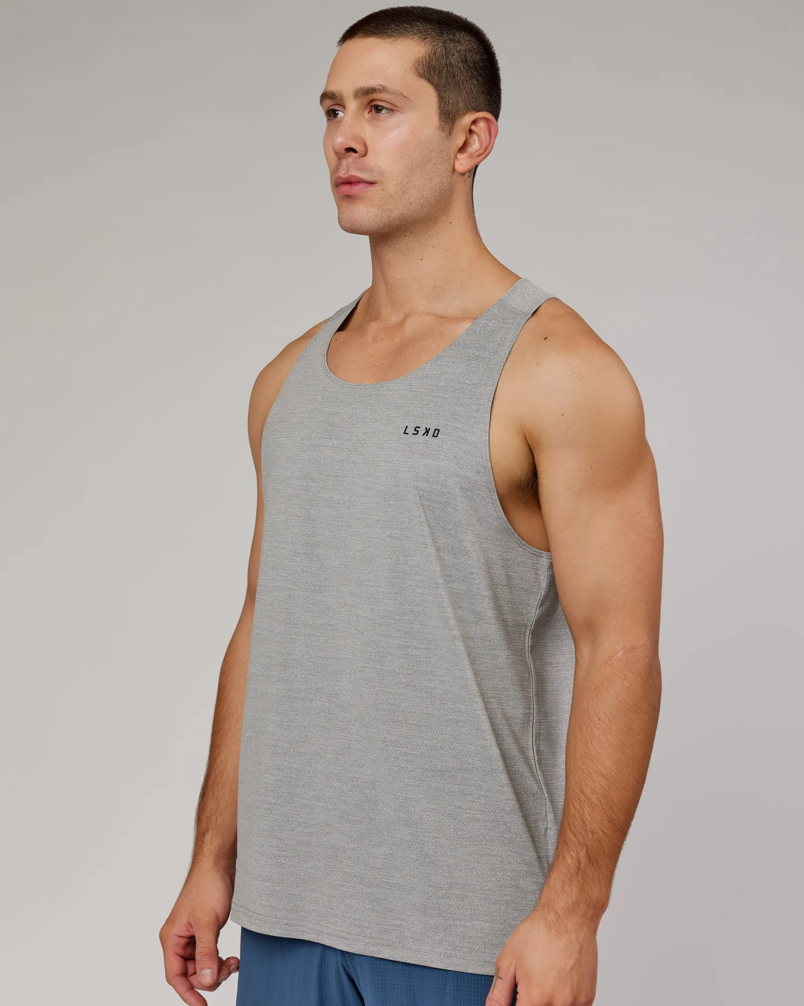 Perform VapourFLX Tank - Lt Grey Marl