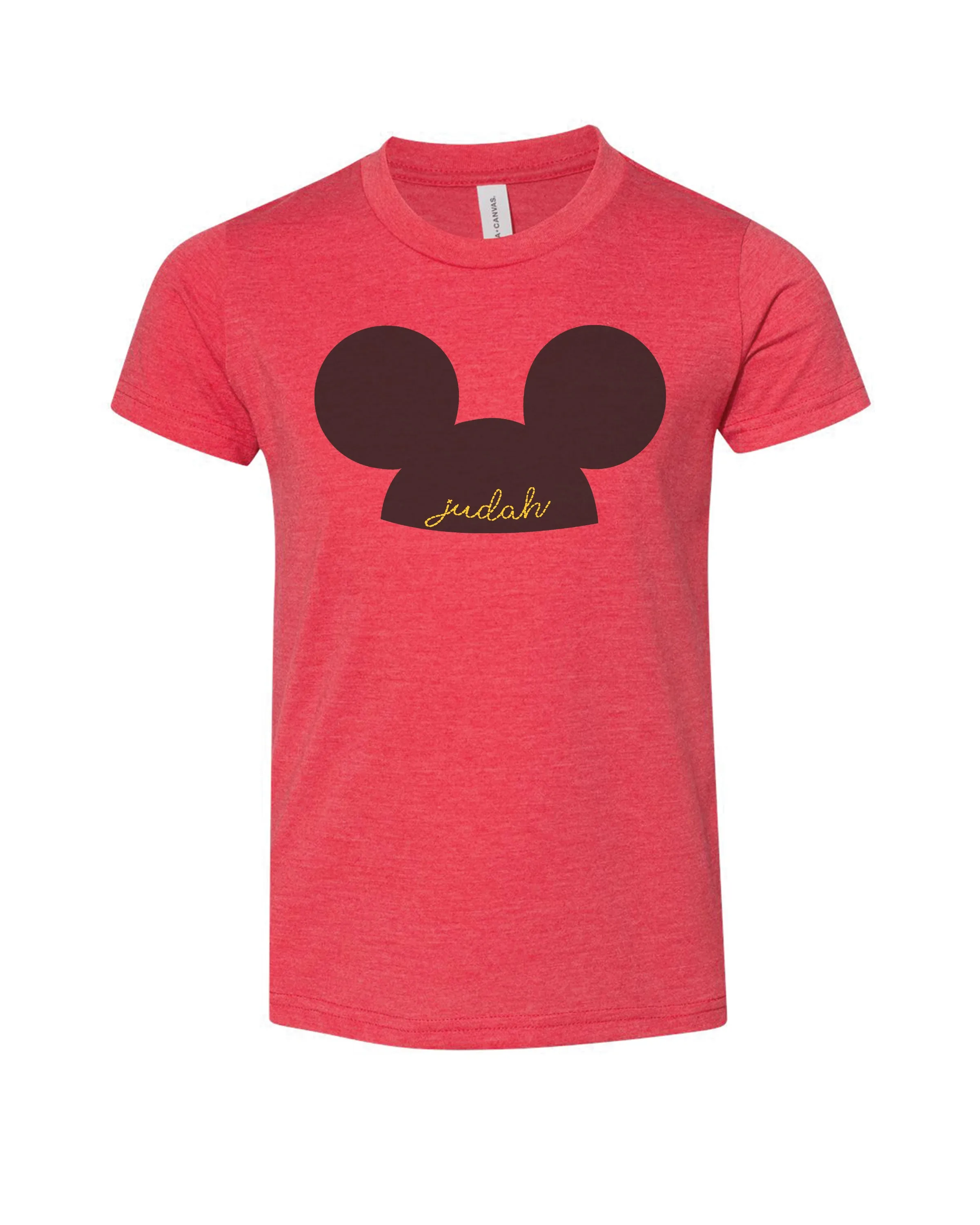 Personalized Mickey Hat | Kids Tee