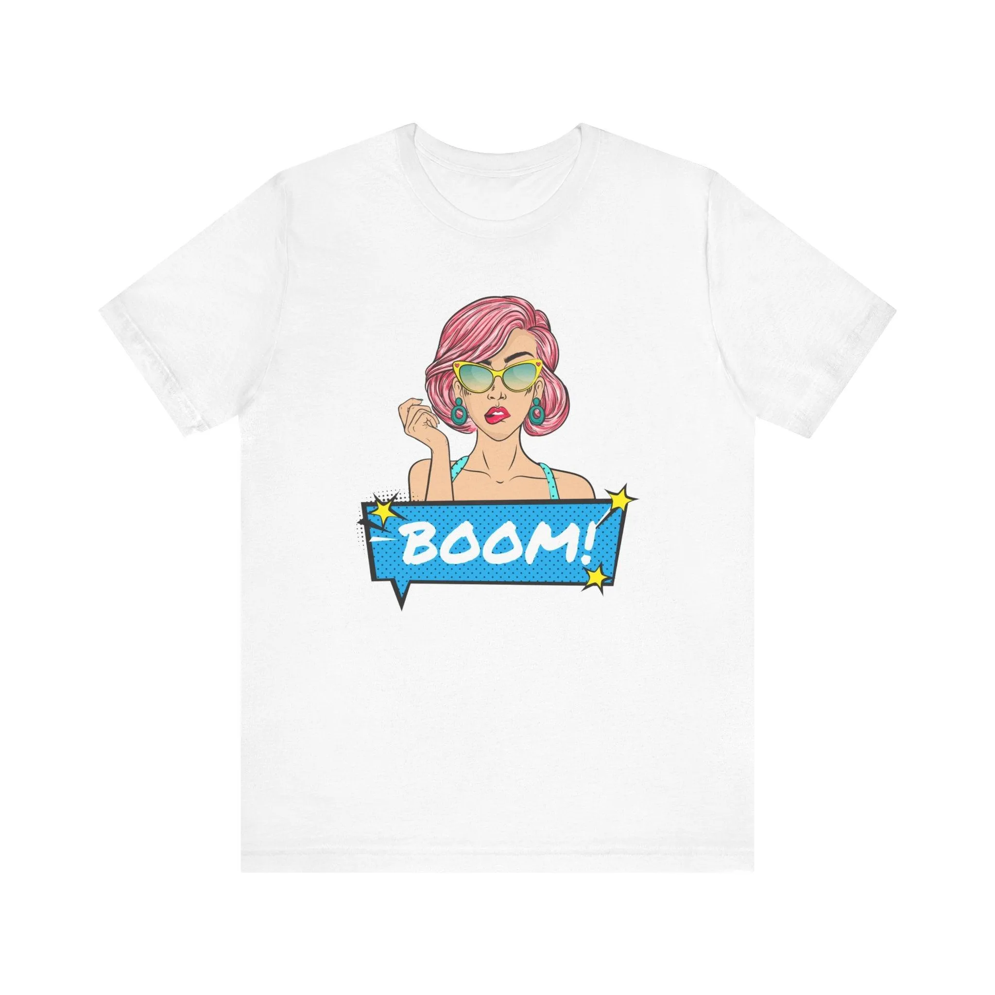 Retro Pop Art Boom T Shirt