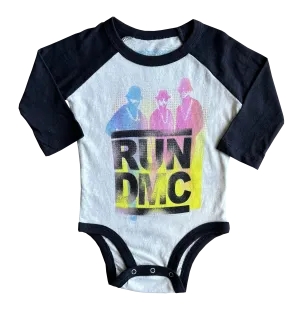 Run DMC  Recycled Raglan Onesie