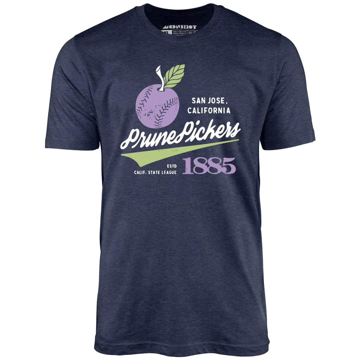 San Jose Prune Pickers - California - Vintage Defunct Baseball Teams - Unisex T-Shirt