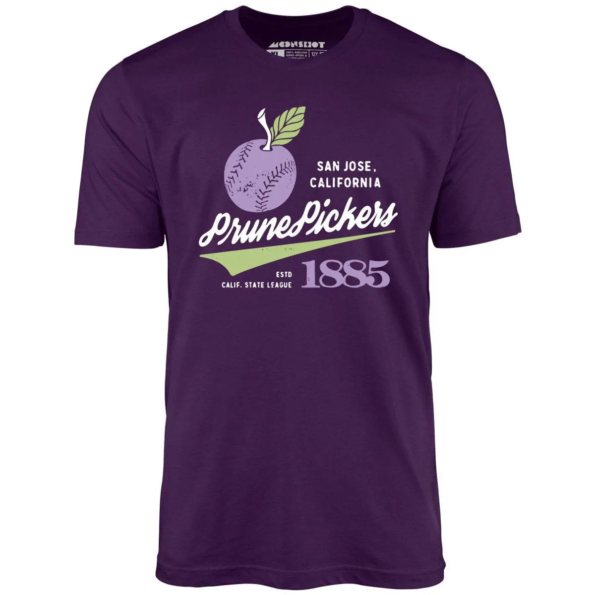 San Jose Prune Pickers - California - Vintage Defunct Baseball Teams - Unisex T-Shirt