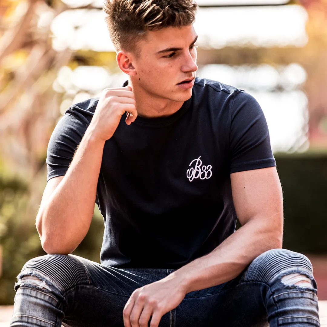 Signature Tee - Midnight Navy