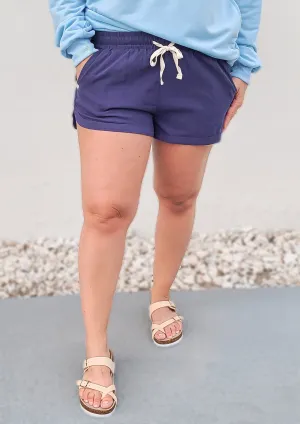 Simply Southern Everyday Shorts-Navy