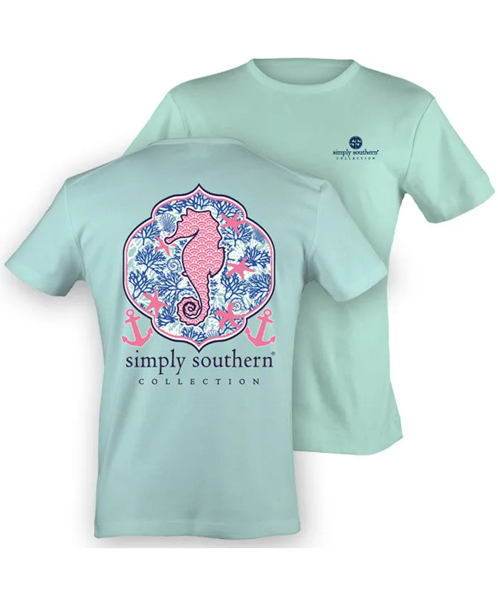 Simply Southern - Preppy Seahorse Tee