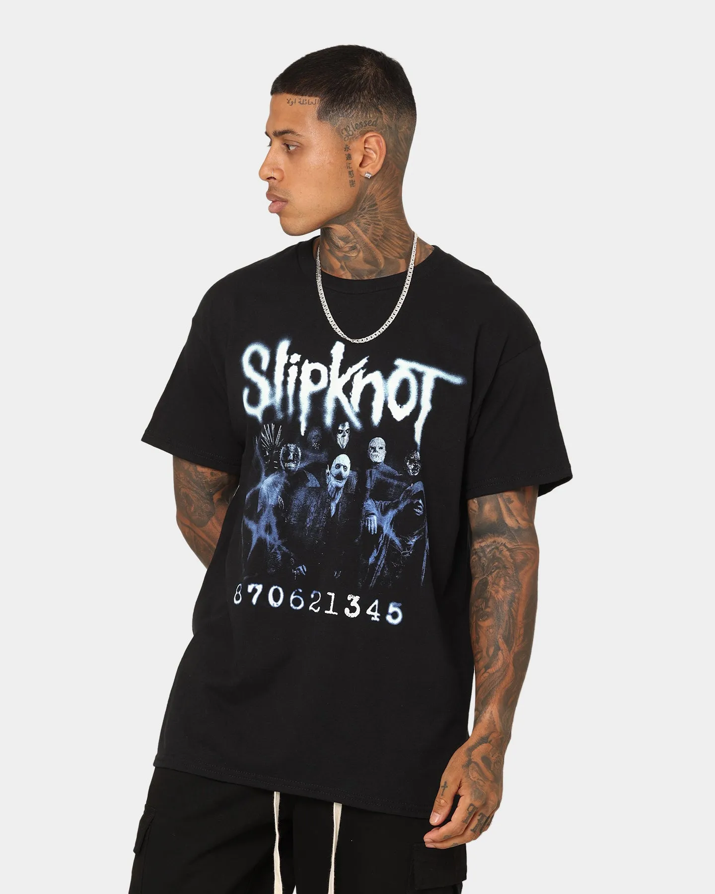 Slipknot Band Photo T-Shirt Black