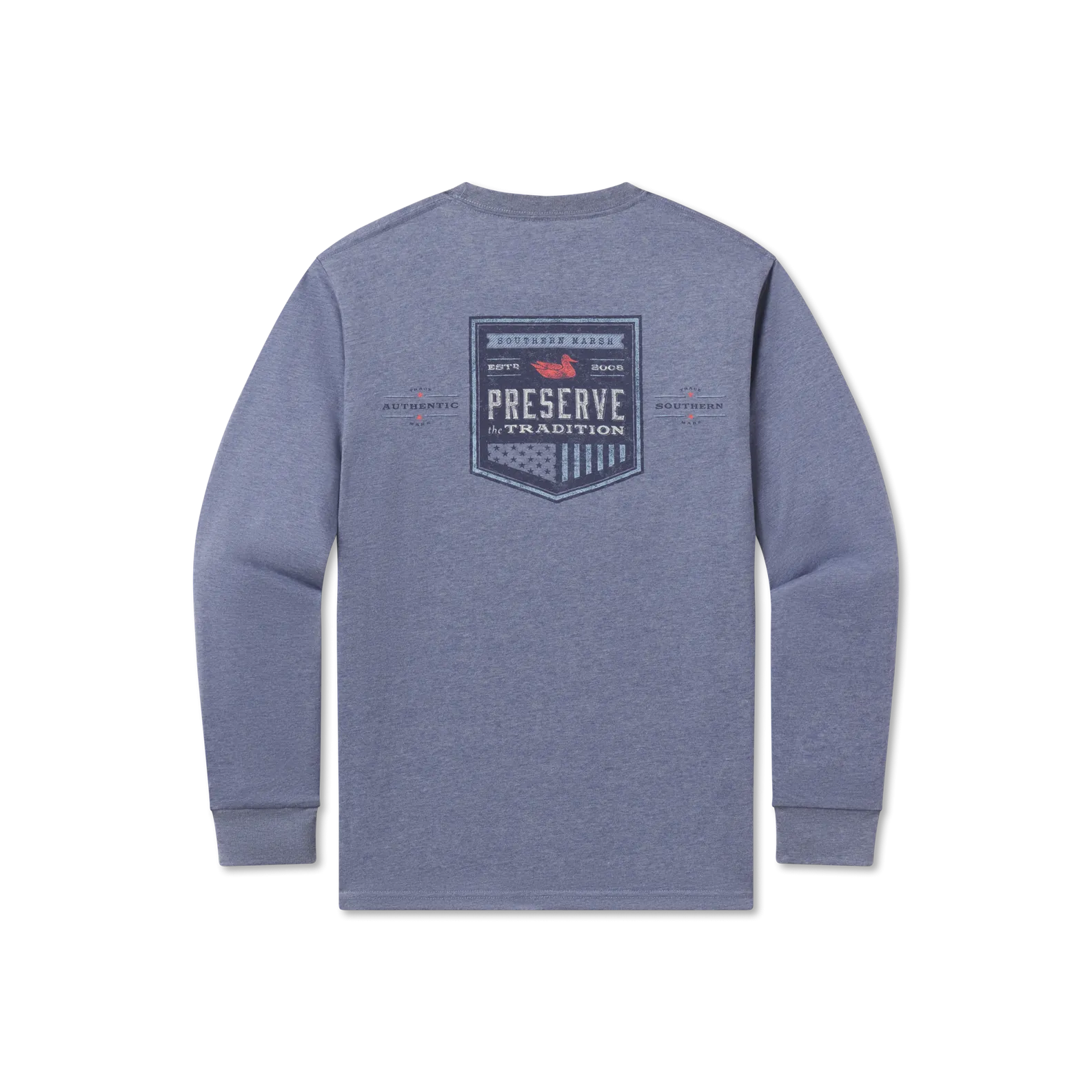 Southern Tradition Crest Tee - Long Sleeve