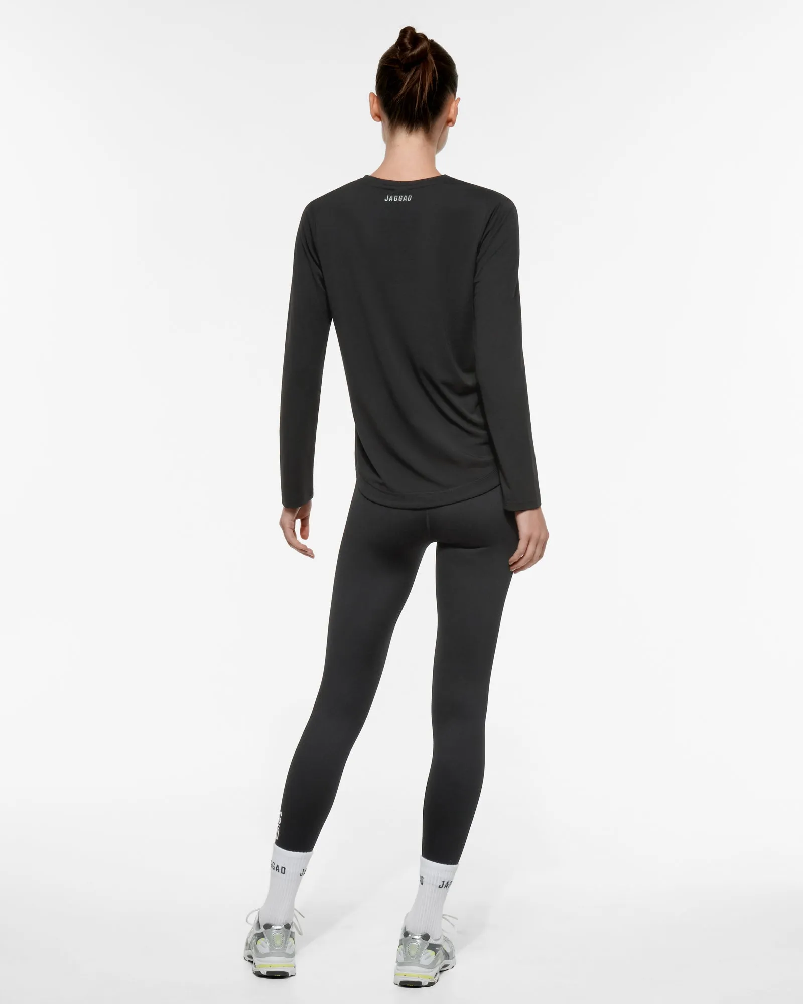 STAPLE RUN LONG SLEEVE TOP BLACK