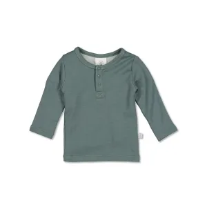 Storm Merino/Bamboo Henley Top