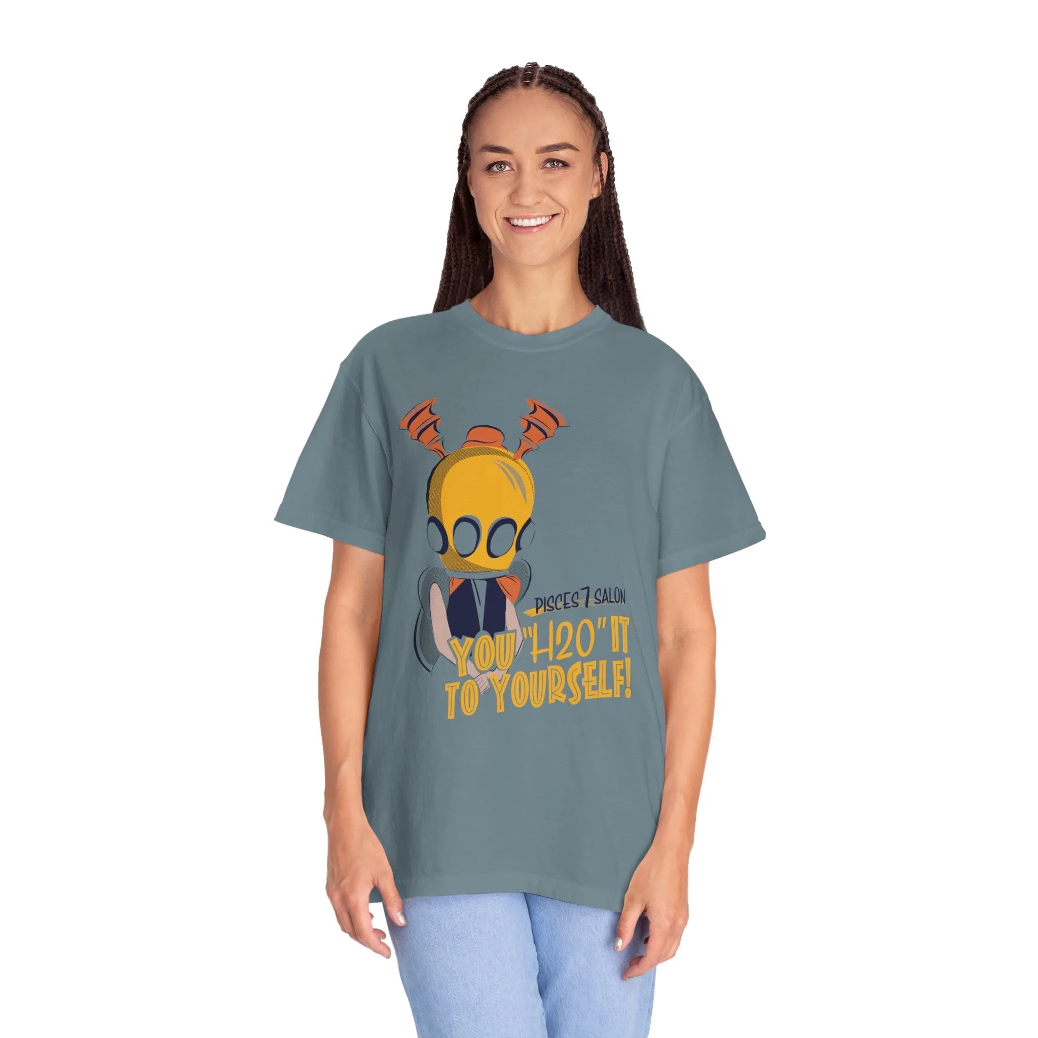 The Peoplemover Pisces 7 Salon Comfort Colors Tee