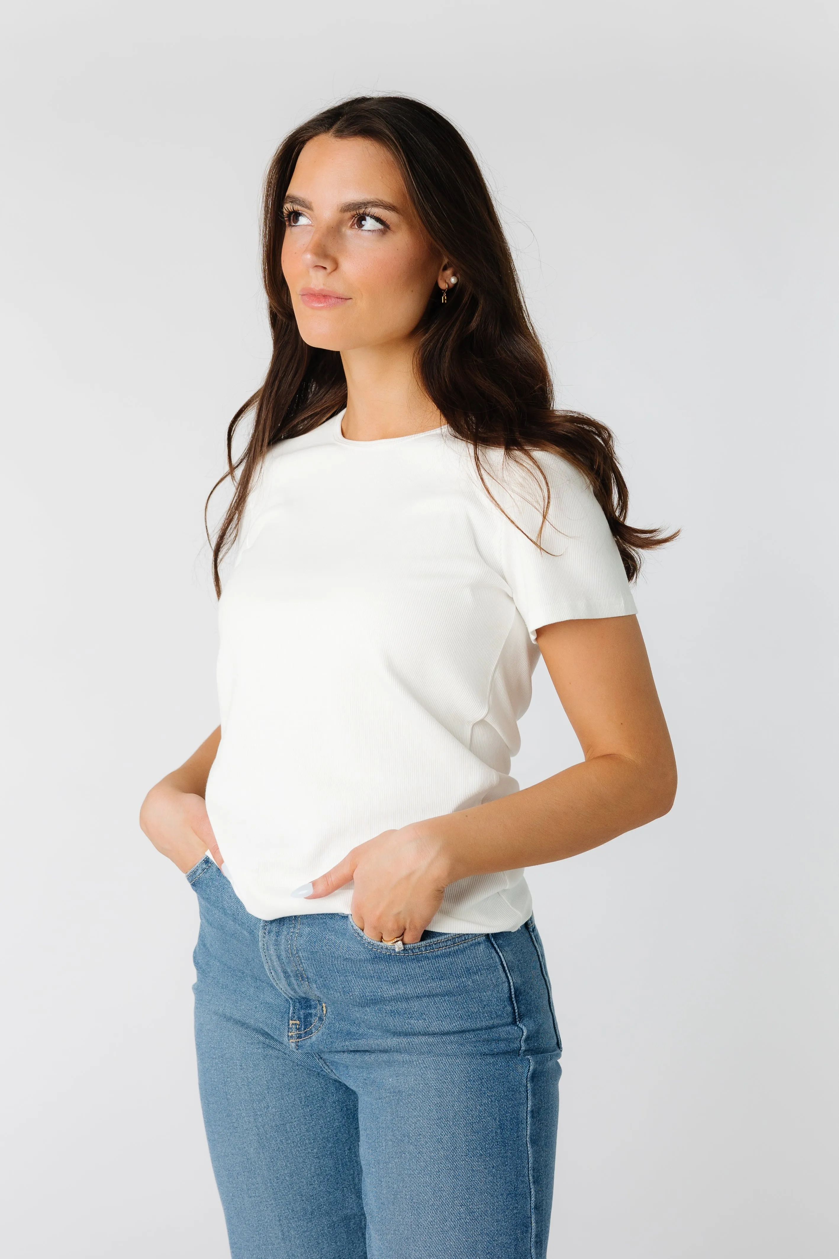 The Reese Top- White