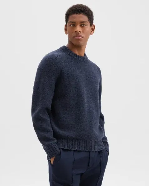 Theory Crewneck Sweater in Wool-Cashmere