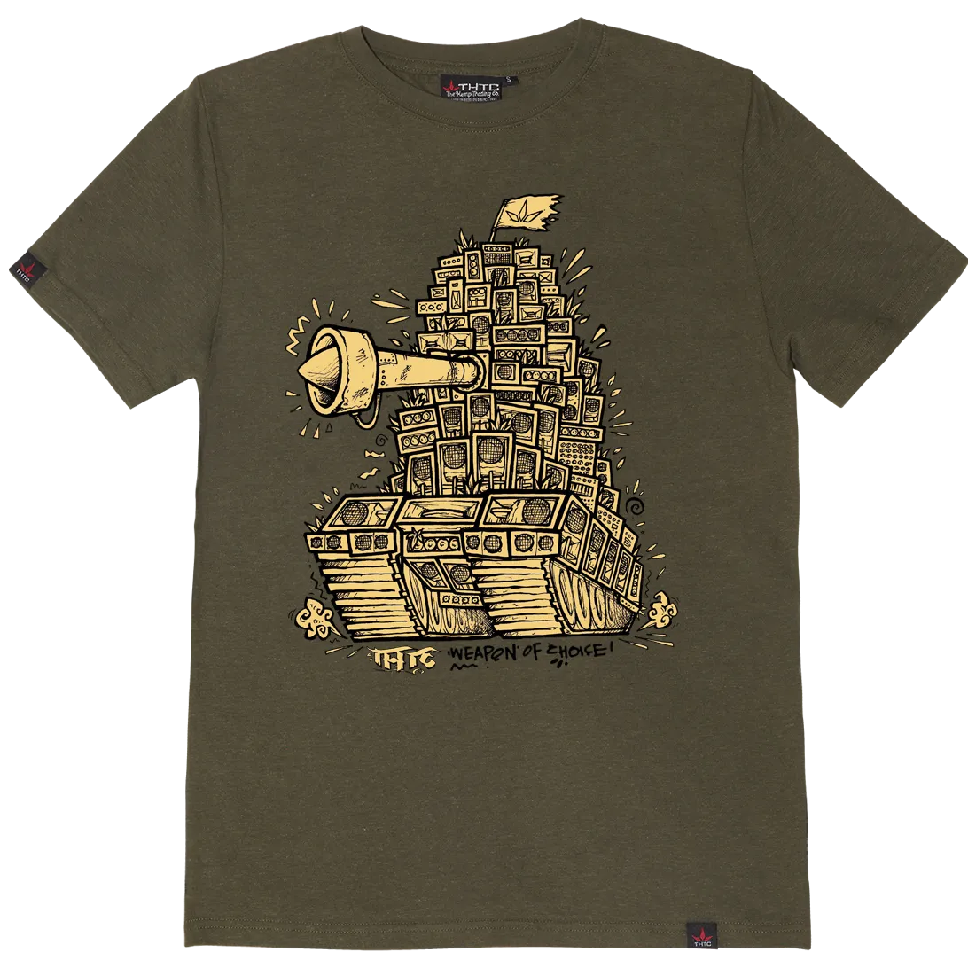 Tribes Weapon of Choice Hemp T-Shirt (Premium Weight)