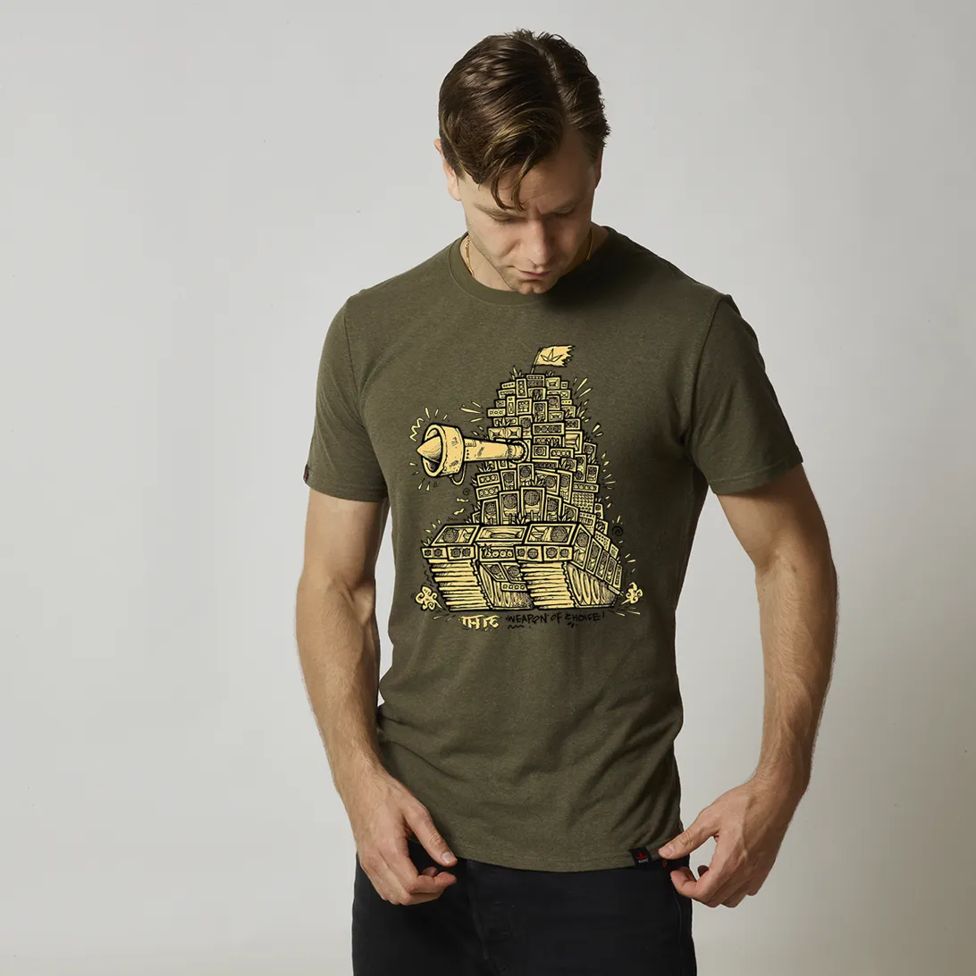 Tribes Weapon of Choice Hemp T-Shirt (Premium Weight)