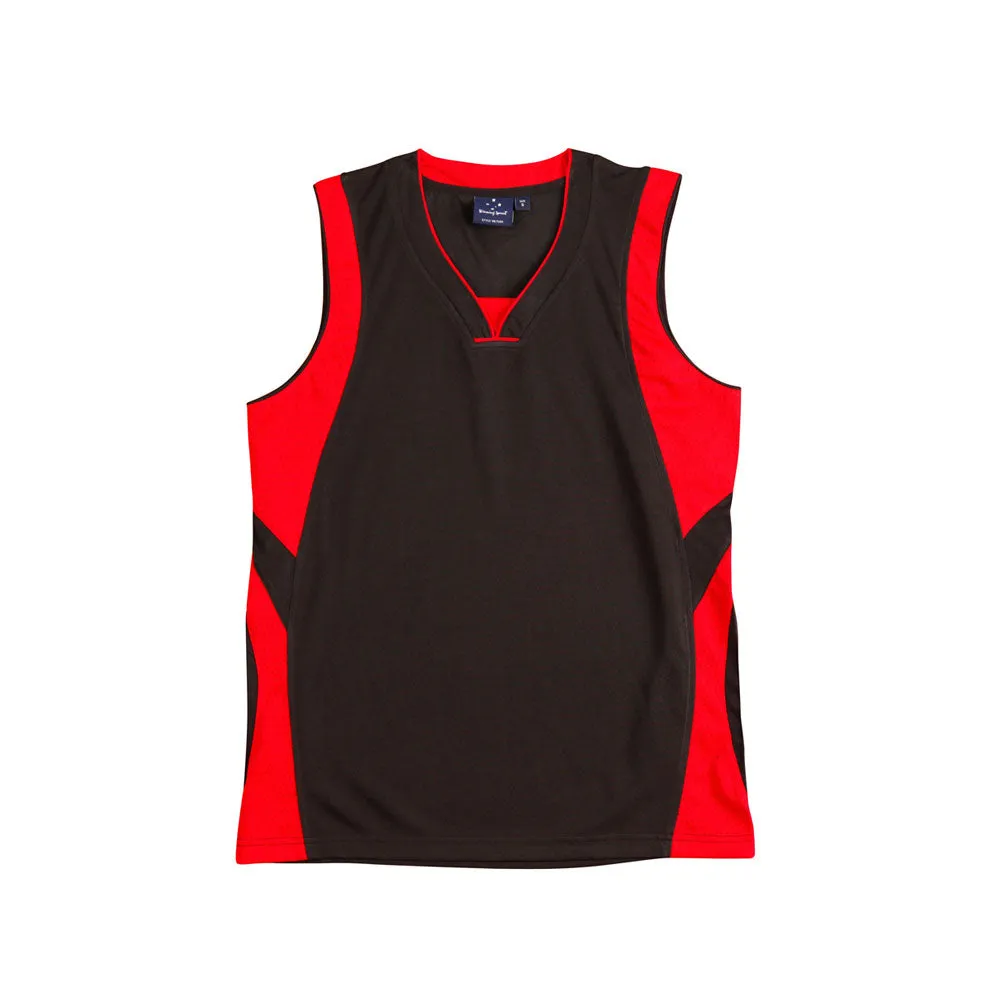 [TS83K] Kid's Basketball Singlet