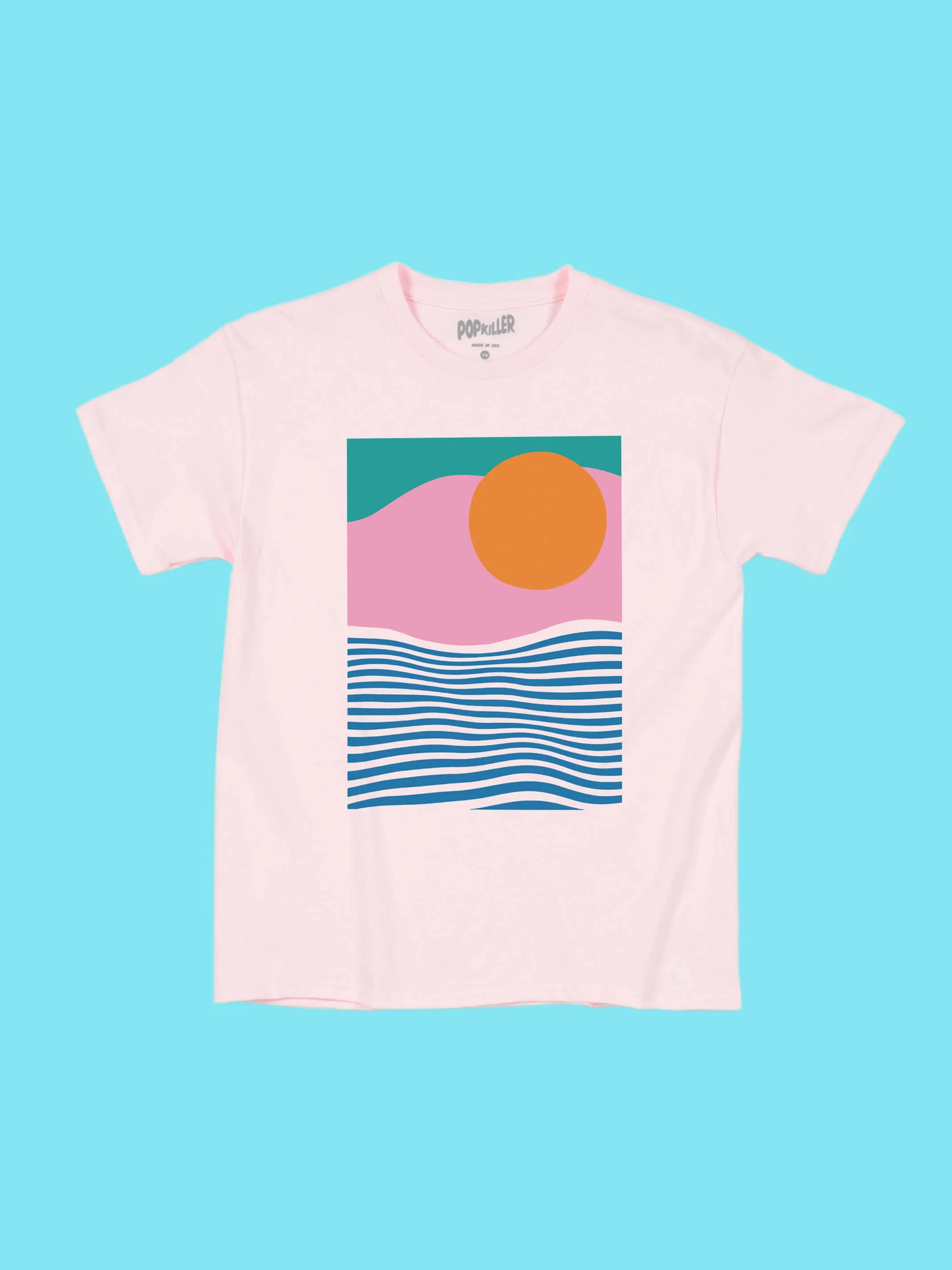 Vaporwave Sunrise Youth T-shirt