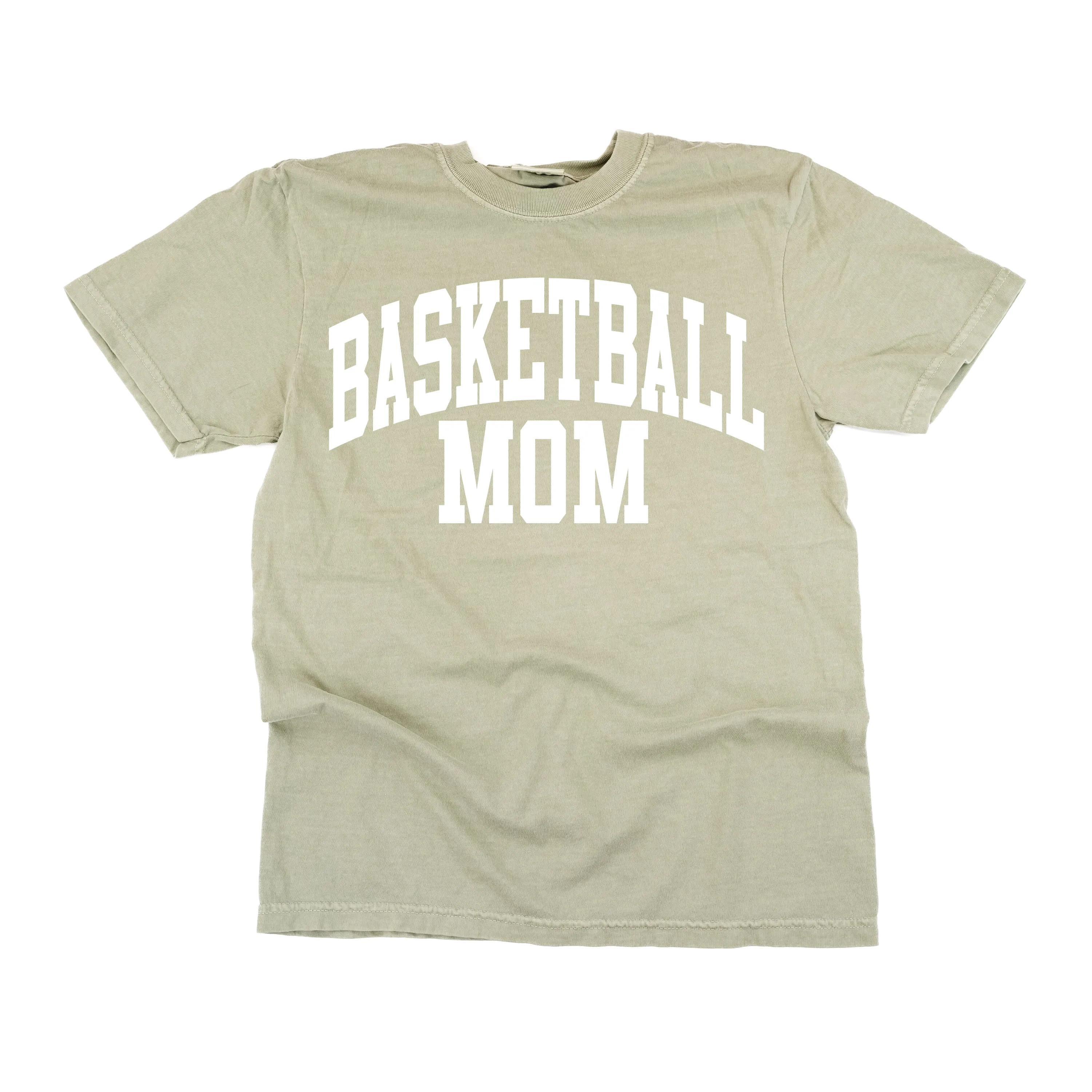 Varsity Style - BASKETBALL MOM - SHORT SLEEVE COMFORT COLORS TEE