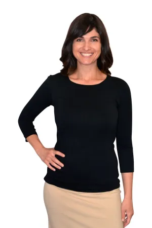 Women’s 3/4 Sleeve Layering Tee Style 1215