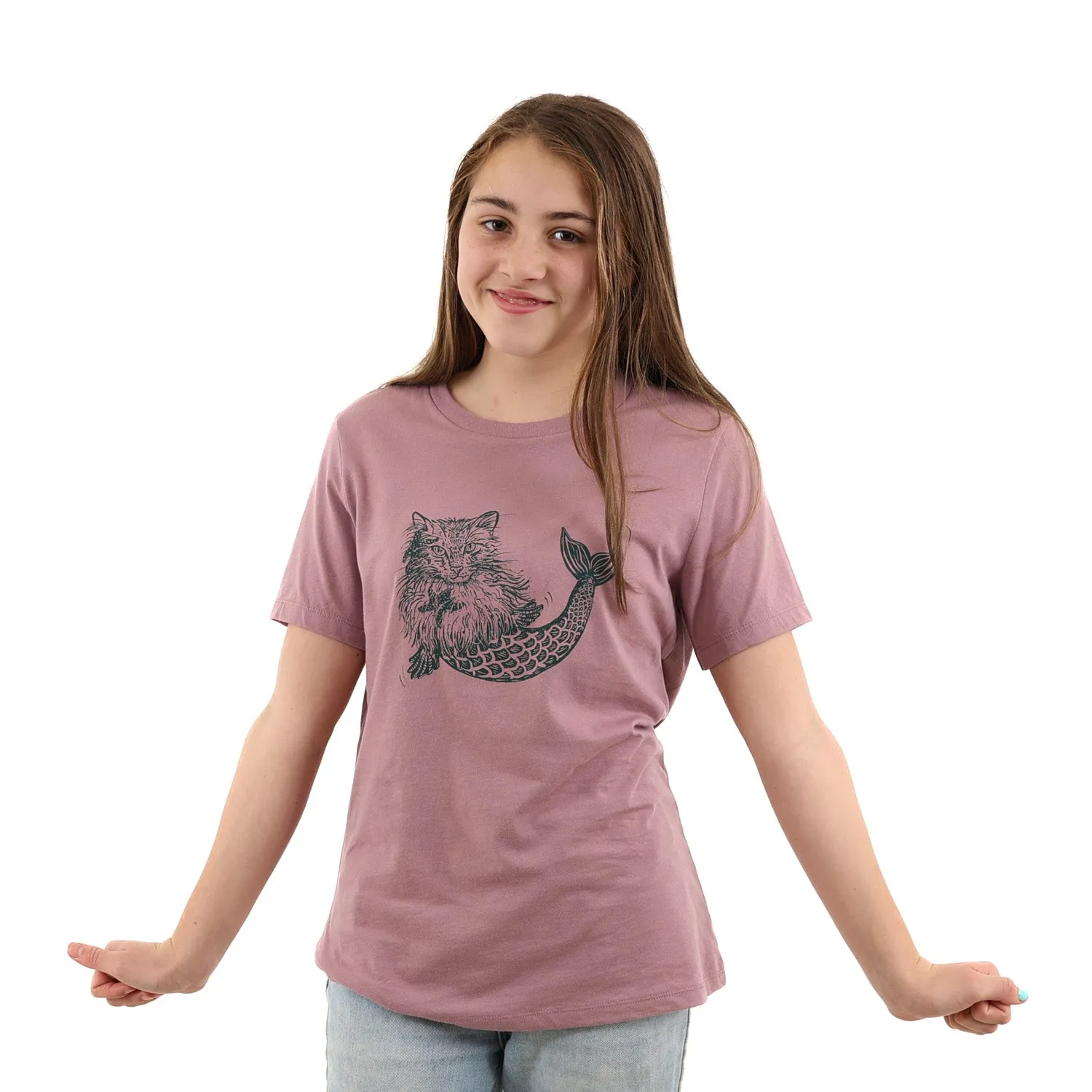 Women's Mer-Cat T Shirt