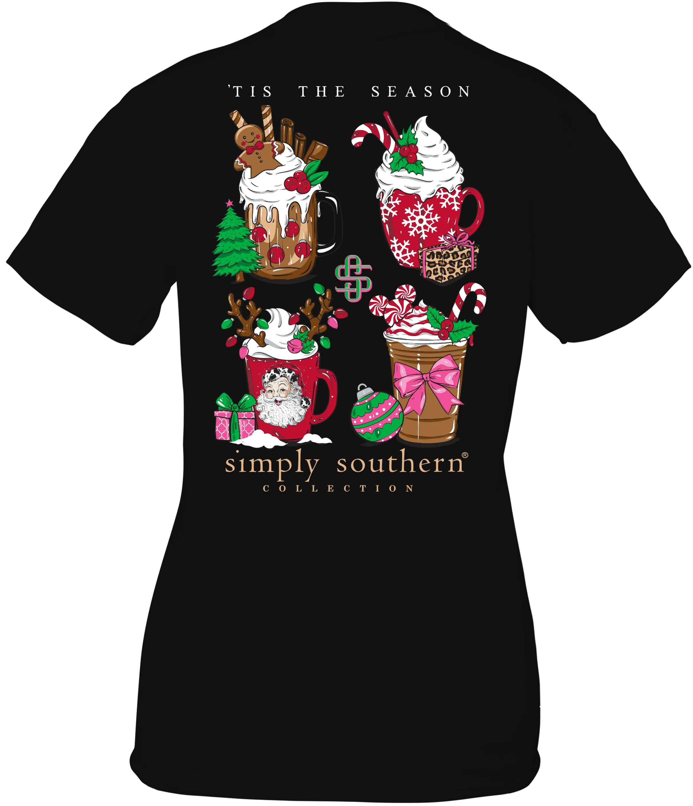 Youth 'Tis The Season' Christmas Short Sleeve Tee by Simply Southern